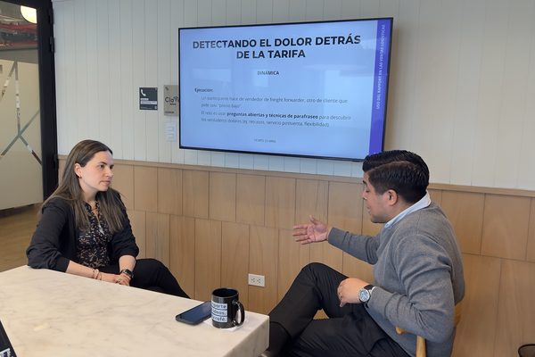 Sesion de coaching comercial uno a uno